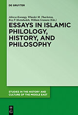 eBook (pdf) Essays in Islamic Philology, History, and Philosophy de 