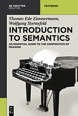 eBook (pdf) Introduction to Semantics de Thomas Ede Zimmermann, Wolfgang Sternefeld