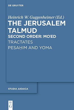 Livre Relié Tractates Pesahim and Yoma de 