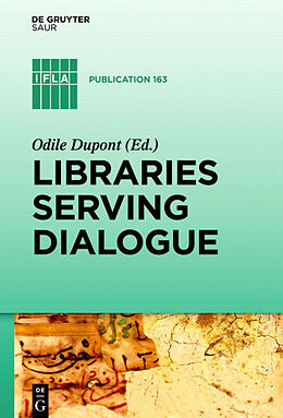Fester Einband Libraries Serving Dialogue von 