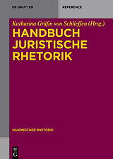 Fester Einband Handbuch Juristische Rhetorik von 