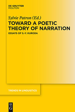 Fester Einband Toward a Poetic Theory of Narration von 