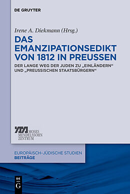 Fester Einband Das Emanzipationsedikt von 1812 in Preußen von 