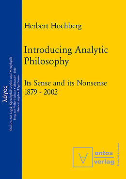 eBook (pdf) Introducing Analytic Philosophy de Herbert Hochberg