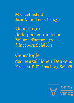 E-Book (pdf) Genealogie des neuzeitlichen Denkens / Généalogie de la pensée moderne von 