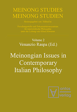 Livre Relié Meinongian Issues in Contemporary Italian Philosophy de 