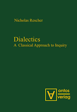 Livre Relié Dialectics de Nicholas Rescher