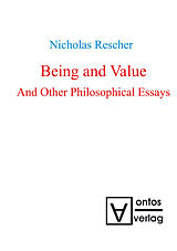 eBook (pdf) Being and Value and Other Philosophical Essays de Nicholas Rescher