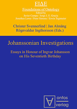 Livre Relié Johanssonian Investigations de 