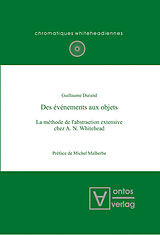 E-Book (pdf) Des événements aux objets von Guillaume Durand