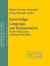 eBook (pdf) Knowledge, Language, and Interpretation de 