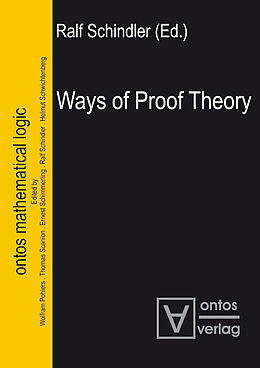 eBook (pdf) Ways of Proof Theory de 