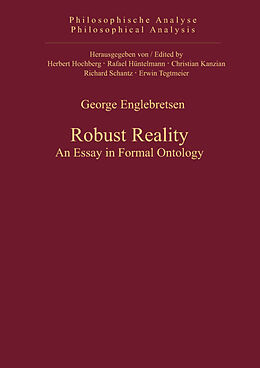 Livre Relié Robust Reality de George Englebretsen