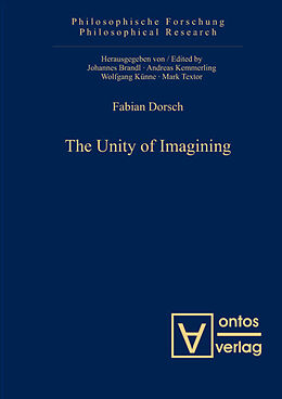 Livre Relié The Unity of Imagining de Fabian Dorsch