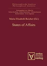 Fester Einband States of Affairs von Maria E. Reicher