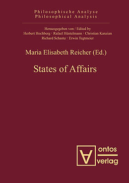 Livre Relié States of Affairs de Maria Elisabeth Reicher