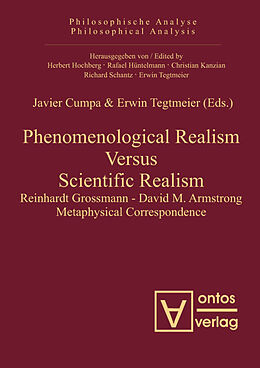 Livre Relié Phenomenological Realism Versus Scientific Realism de 