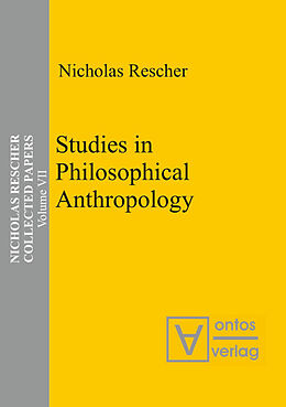 Livre Relié Studies in Philosophical Anthropology de Nicholas Rescher