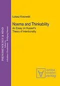 E-Book (pdf) Noema and Thinkability von Lukasz Kosowski