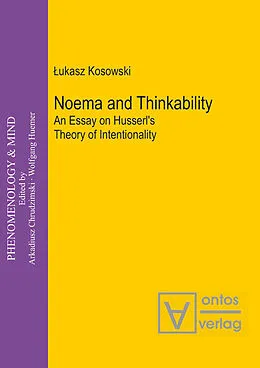 E-Book (pdf) Noema and Thinkability von Lukasz Kosowski