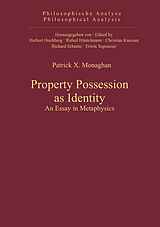 eBook (pdf) Property Possession as Identity de Patrick X. Monaghan