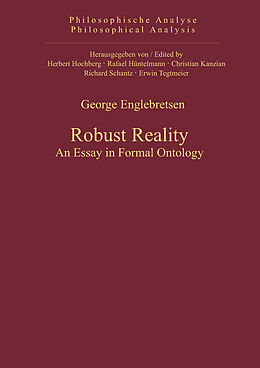 eBook (pdf) Robust Reality de George Englebretsen