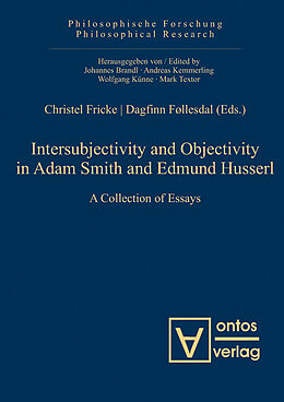 eBook (pdf) Intersubjectivity and Objectivity in Adam Smith and Edmund Husserl de 