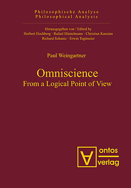 Livre Relié Omniscience de Paul Weingartner