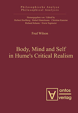 E-Book (pdf) Body, Mind and Self in Hume's Critical Realism von Fred Wilson