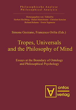 eBook (pdf) Tropes, Universals and the Philosophy of Mind de 