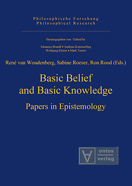 Fester Einband Basic Belief and Basic Knowledge von 