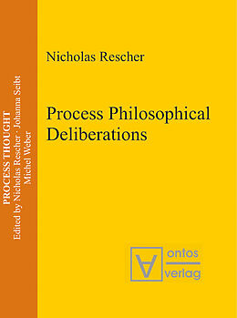 eBook (pdf) Process Philosophical Deliberations de Nicholas Rescher