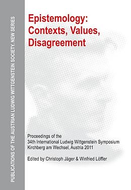 eBook (pdf) Epistemology: Contexts, Values, Disagreement de 