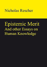 eBook (pdf) Epistemic Merit de Nicholas Rescher