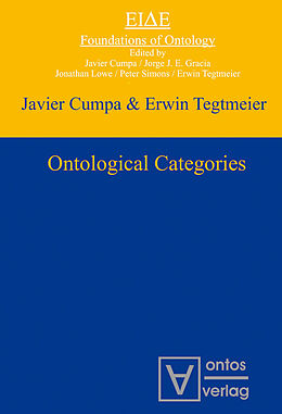 eBook (pdf) Ontological Categories de 