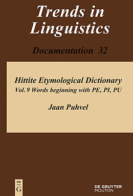 eBook (pdf) Words beginning with PE, PI, PU de Jaan Puhvel
