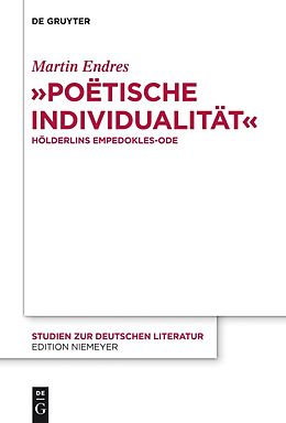 E-Book (pdf) &quot;Poëtische Individualität&quot; von Martin Endres