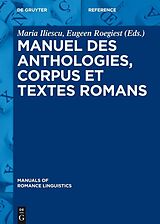 E-Book (pdf) Manuel des anthologies, corpus et textes romans von 