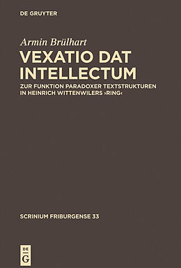 E-Book (pdf) ,Vexatio dat intellectum' von Armin Brülhart