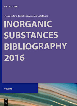 eBook (pdf) Bibliography de Pierre Villars, Karin Cenzual, Marinella Penzo
