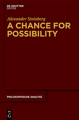 Livre Relié A Chance for Possibility de Alexander Steinberg