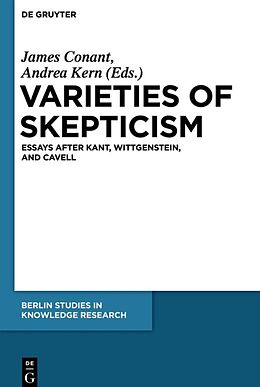 Livre Relié Varieties of Skepticism de 