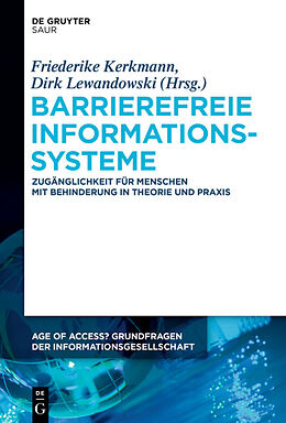 E-Book (pdf) Barrierefreie Informationssysteme von 