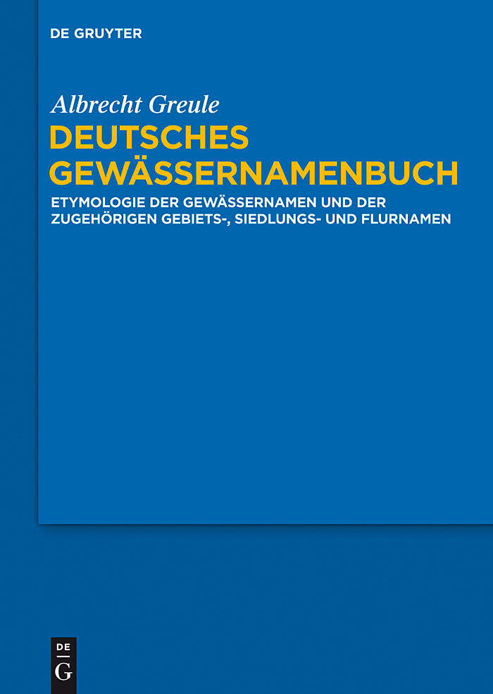 Deutsches Gewässernamenbuch