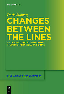 Livre Relié Changes Between the Lines de Doris Stolberg