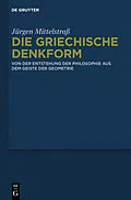 PDF Die griechische Denkform von Jürgen Mittelstraß