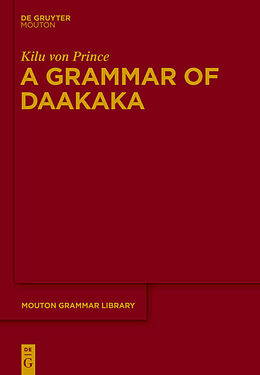 Livre Relié A Grammar of Daakaka de Kilu von Prince