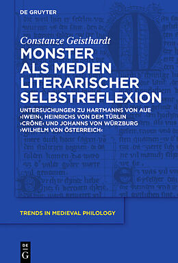 Fester Einband Monster als Medien literarischer Selbstreflexion von Constanze Geisthardt