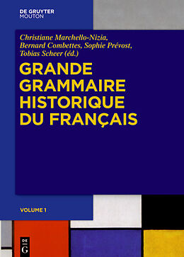 Livre Relié Grande Grammaire Historique du Français (GGHF), 2 Teile de 