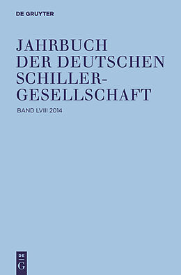 E-Book (pdf) Jahrbuch der Deutschen Schillergesellschaft / 2014 von 